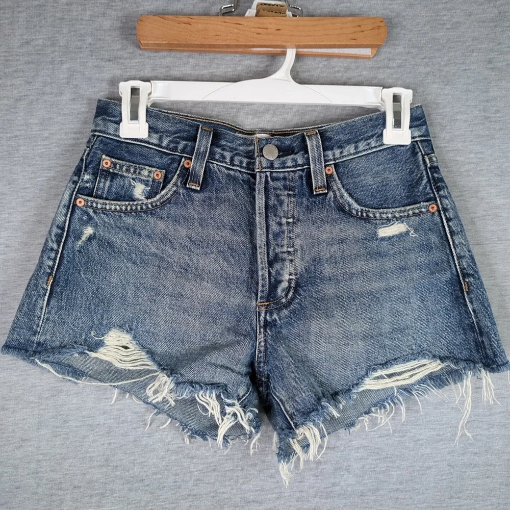 2x 👯‍♀️Host Pick⚡️Denim Forum (Aritzia) The Ex Boyfriend Short - Picture 6 of 13